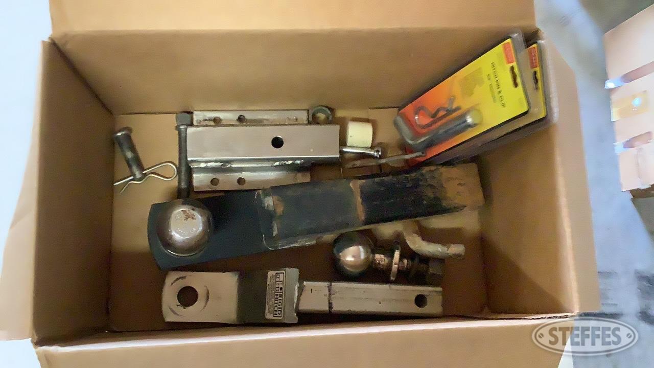 Box of Ball Hitches, Hitch Pins & Clips
